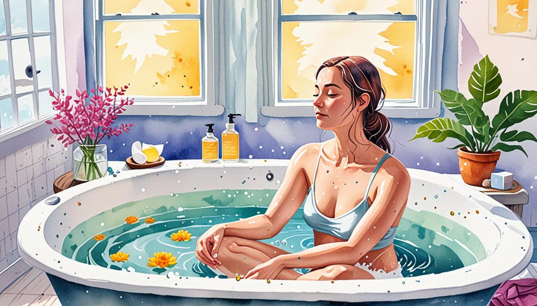 How Bath Meditation Can Accelerate the Physical Recovery Process