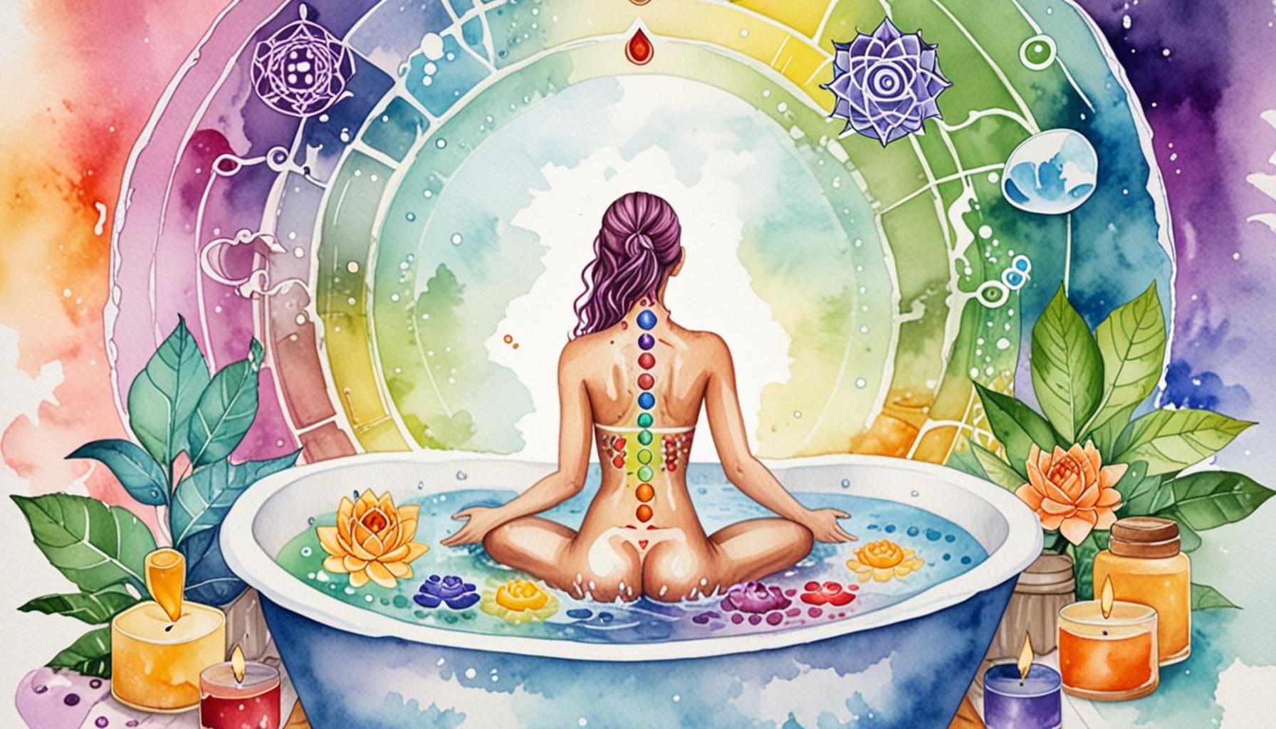 Harmonizing Chakras with Meditation in the Bath: A Path to Inner Healing