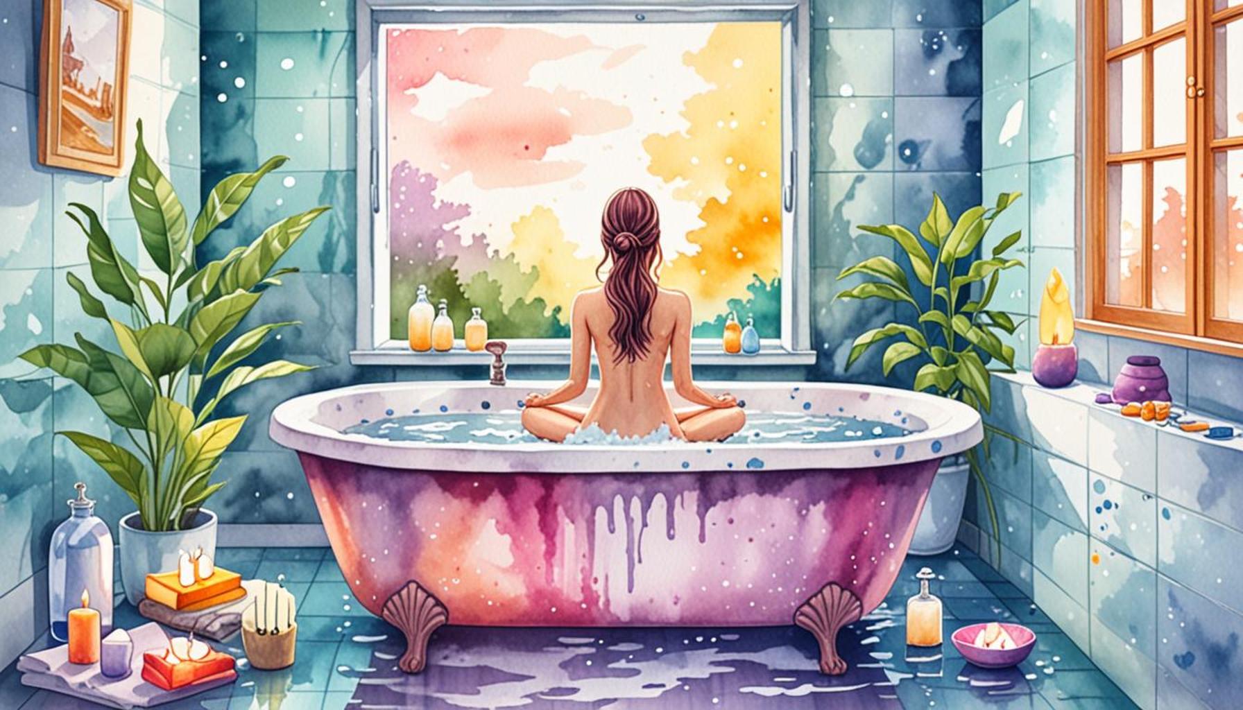 Meditation Practices in the Bath for Stress and Anxiety Relief