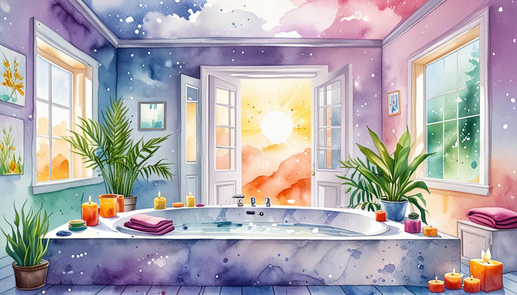 Transforming the Bath into a Sacred Space: Meditation for Spiritual Healing