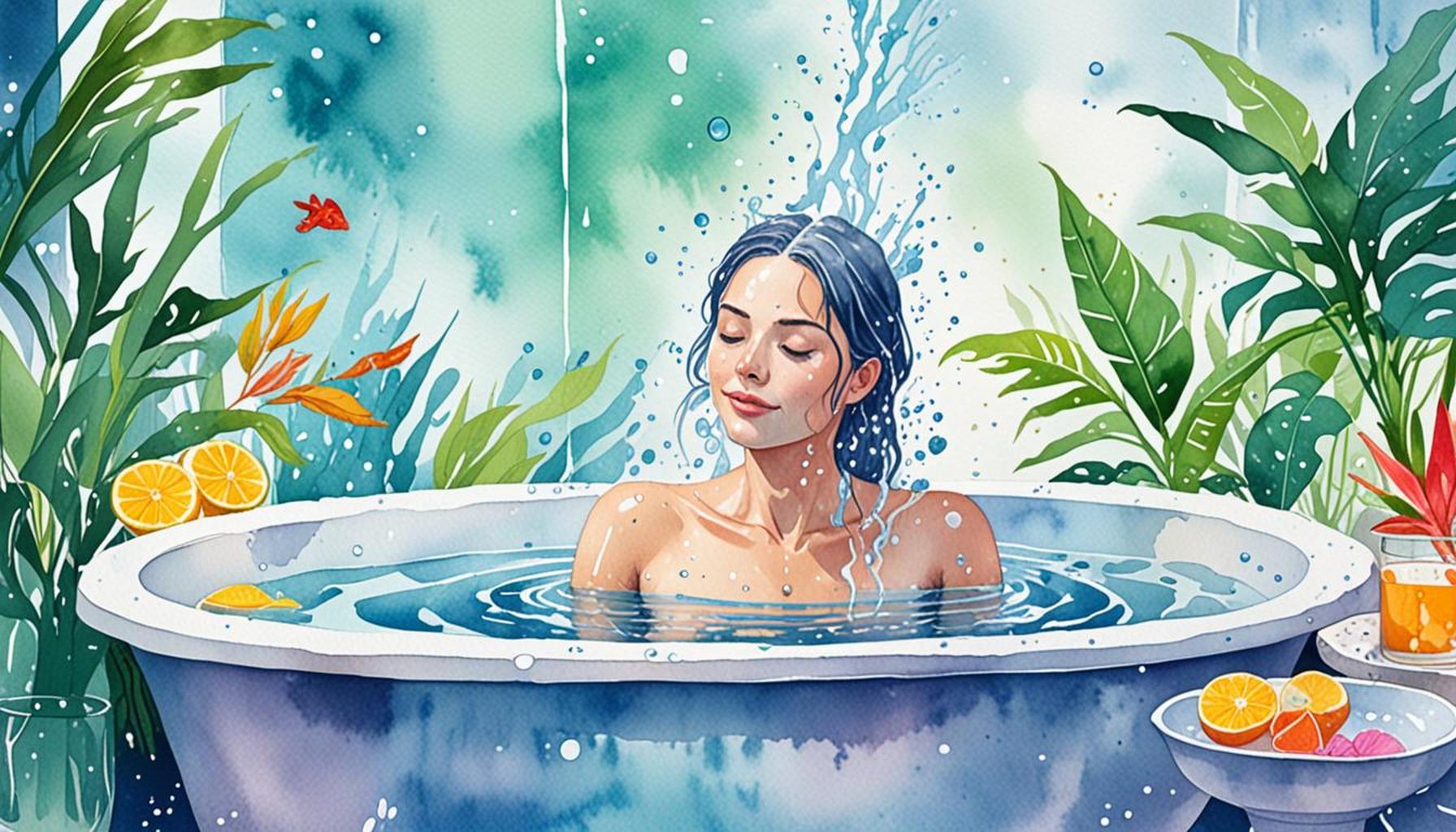 The Sensory Experience of Water: Cultivating Emotional Awareness through Bath Meditation